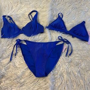 Women’s Royal Blue Bikini Set